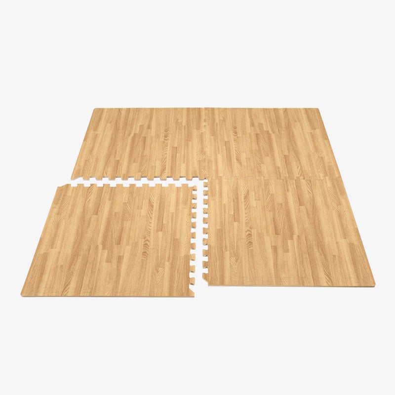We Sell Mats Forest Floor 5/8 Inch Thick Printed Foam Tiles, Premium Wood Grain Interlocking Foam Floor Mats, Anti-Fatigue Flooring, White Oak, 24 Sq Ft - Image 5